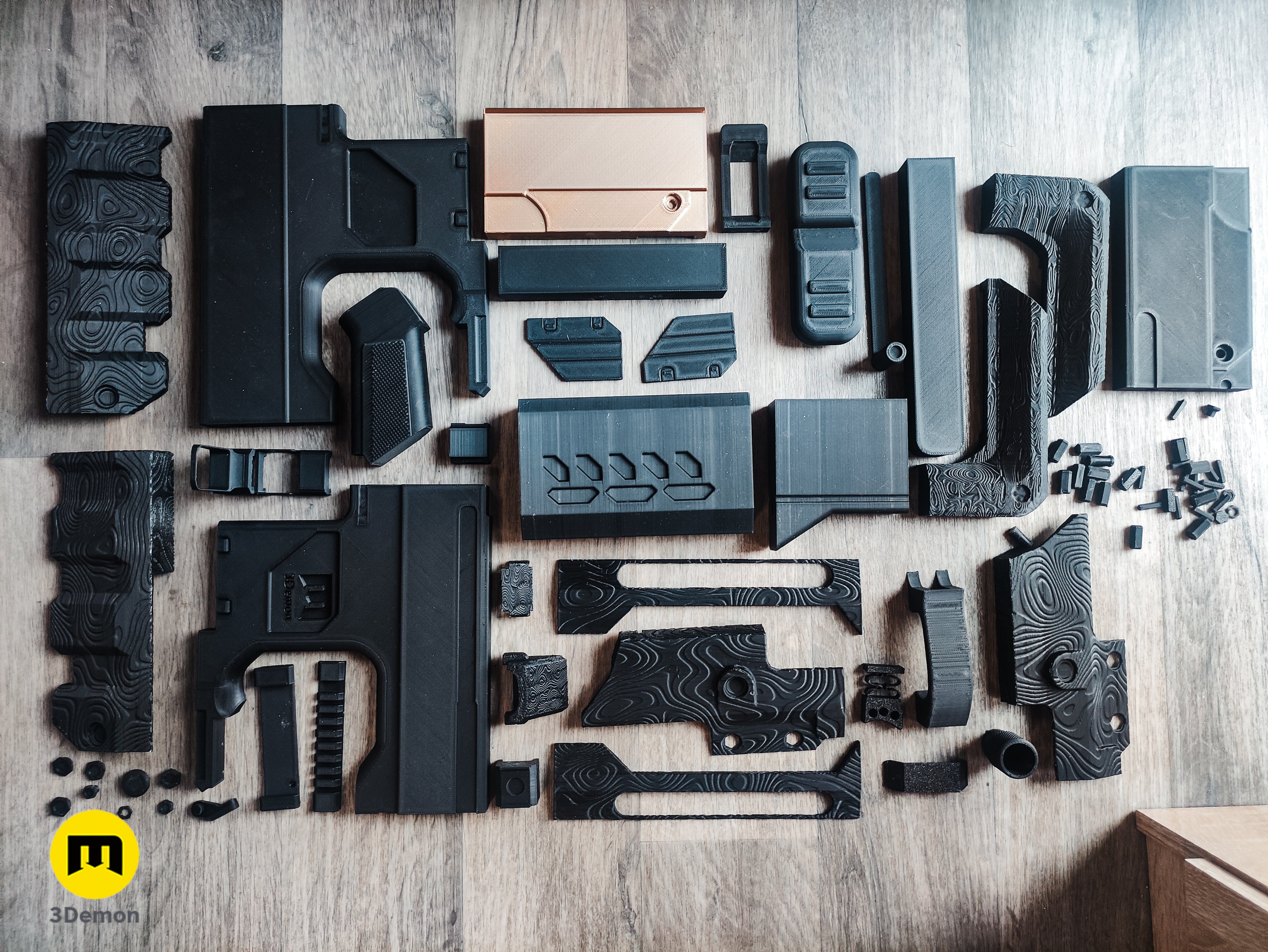 MP-98 Knight SMG - Helldivers 2 STL | 3D Print | 3Demon