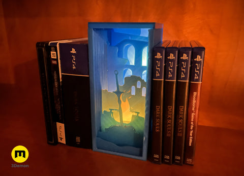 Dark Souls Bonfire Book Nook