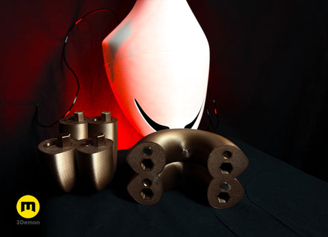 Shakra Mask and Bracers