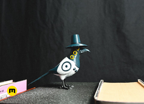 KPop Demon Hunters Sussie magpie bird