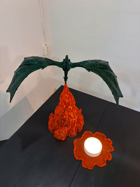 Dragon Flame Lamp