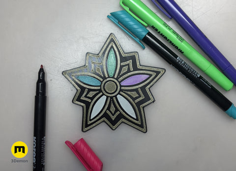 Rumi Flower Shoulder Patch - KPop Demon Hunters