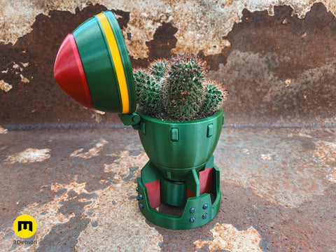 Fallout Mini Nuke Bomb Flower Pot