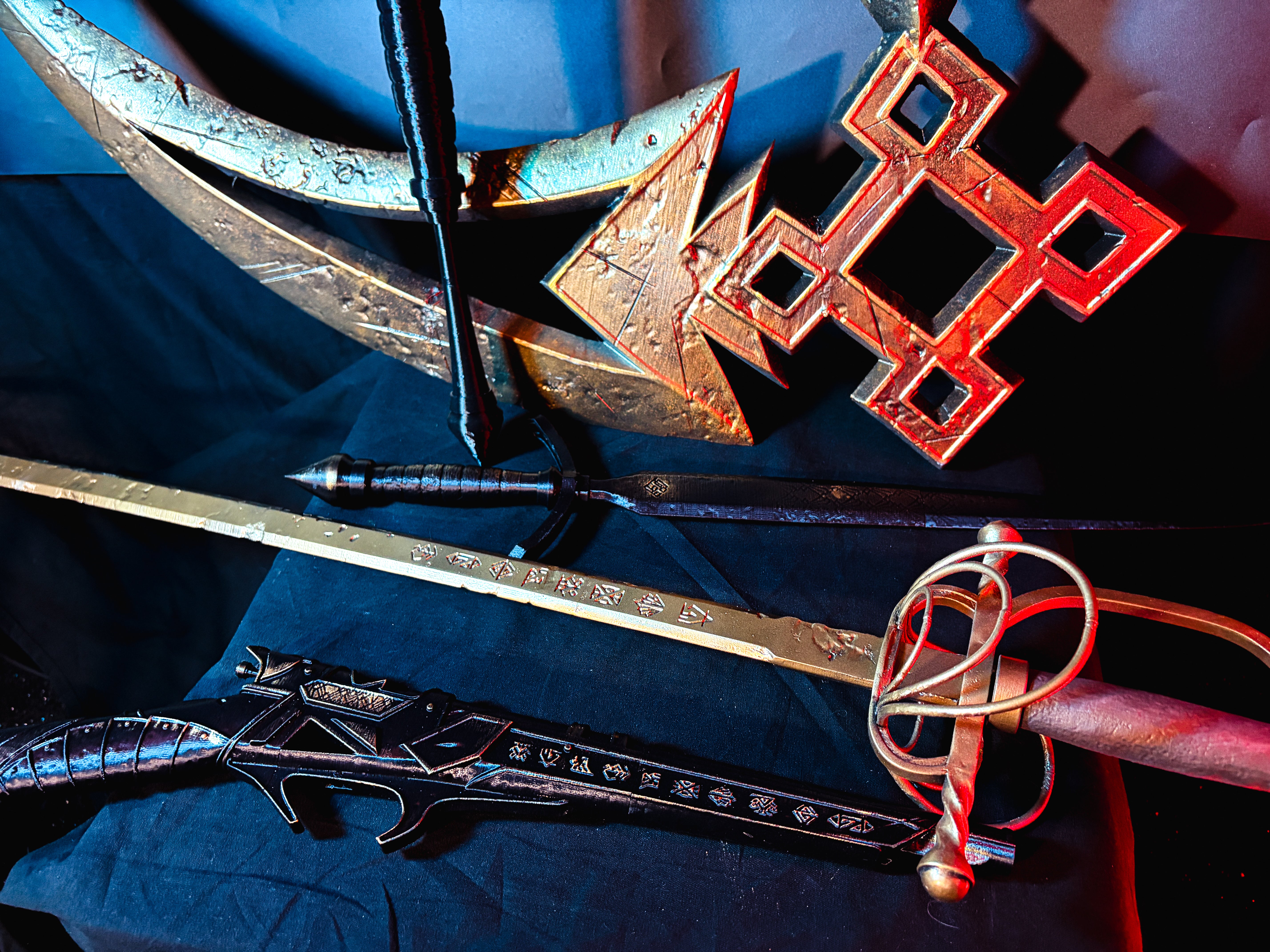 Expedition 33 Cosplay Prop Set STL | 3D Printable Prop | 3Demon