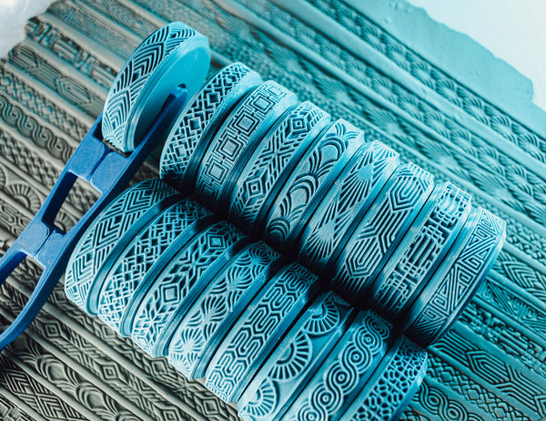 Stamp Wheels for Clay — Art Deco Patterns