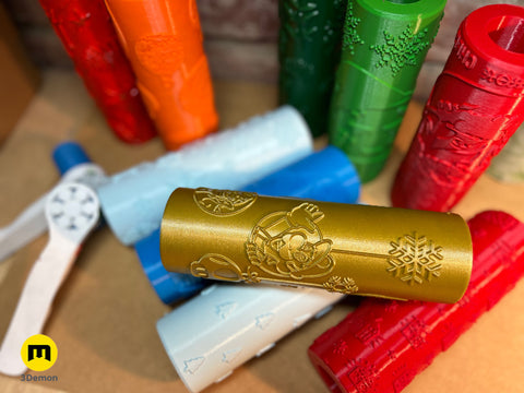 Stamp Wheels and Rollers for Clay and Cosplay