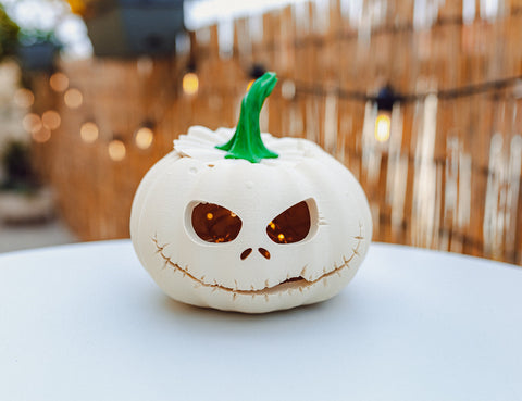 Jack Skellington Pumpkin Lantern