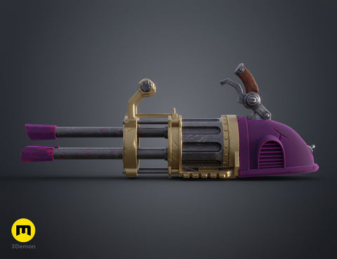 Jinx Pow-Pow Minigun - Arcane