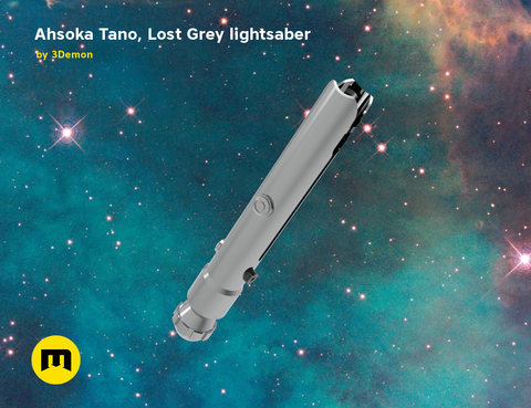 Ahsoka's Lost Grey lightsaber - Clone Wars