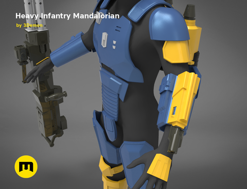 Heavy Infantry Mandalorian Armor