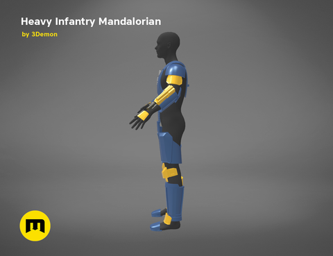 Heavy Infantry Mandalorian Armor