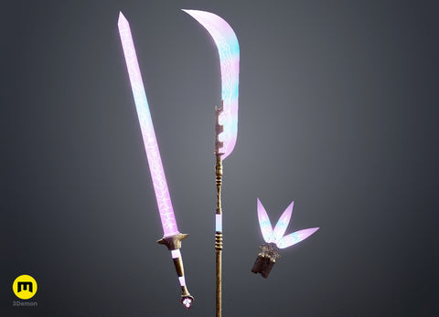 KPop Demon Hunters Weapon Set