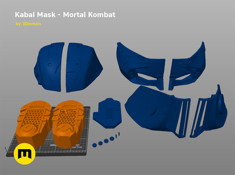 Mortal Kombat mask bundle