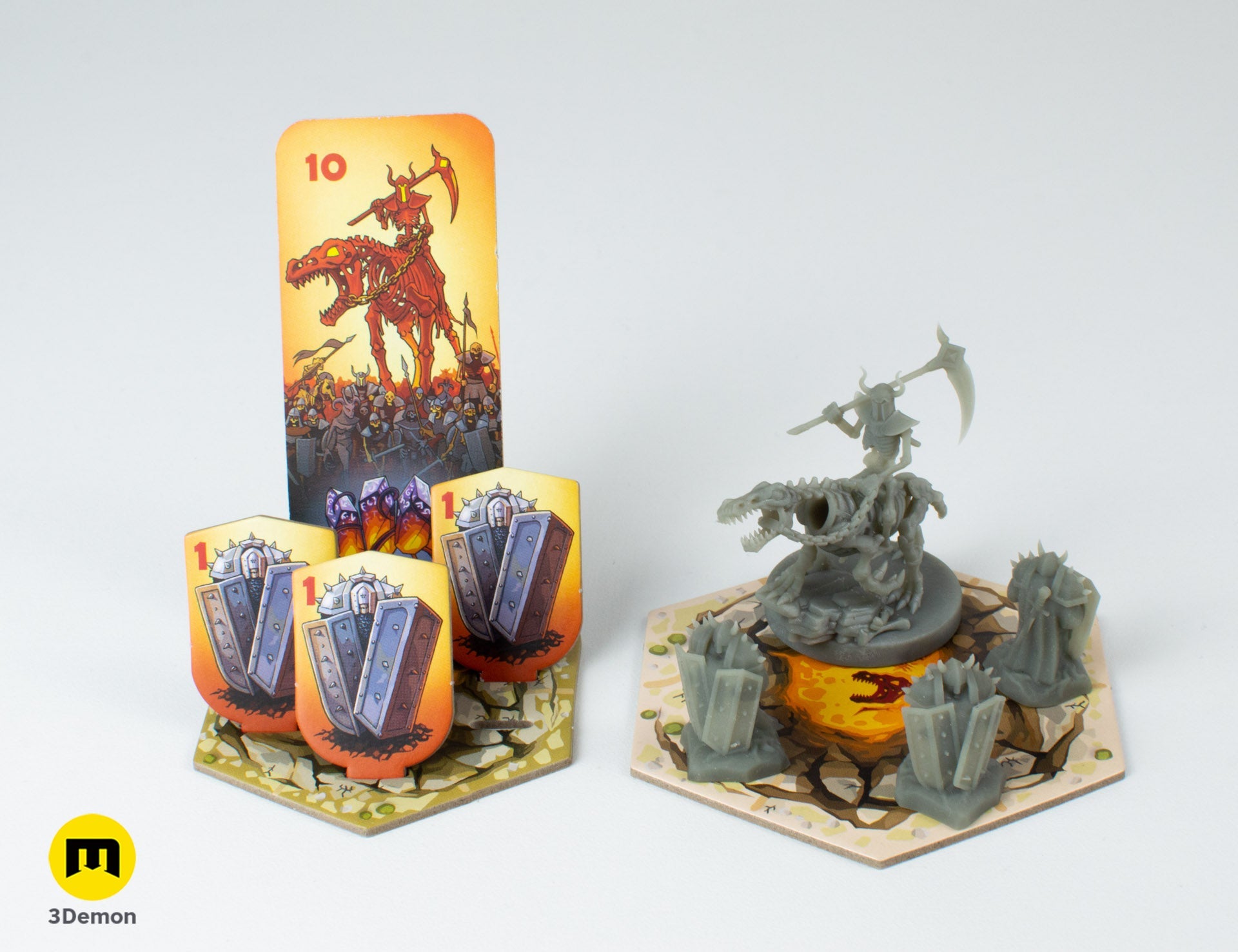 Karak II Dark General and Praetorians STL | 3D Print | 3Demon