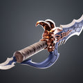 Solo Leveling Kasaka's Venom Fang STL, copper and blue cosplay prop weapon, 3D print
