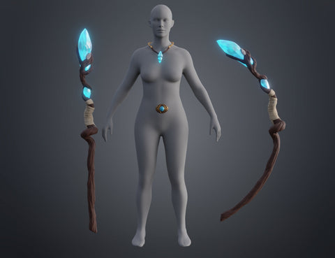 Kena: Bridge of Spirits - Staff Bow and Accessories