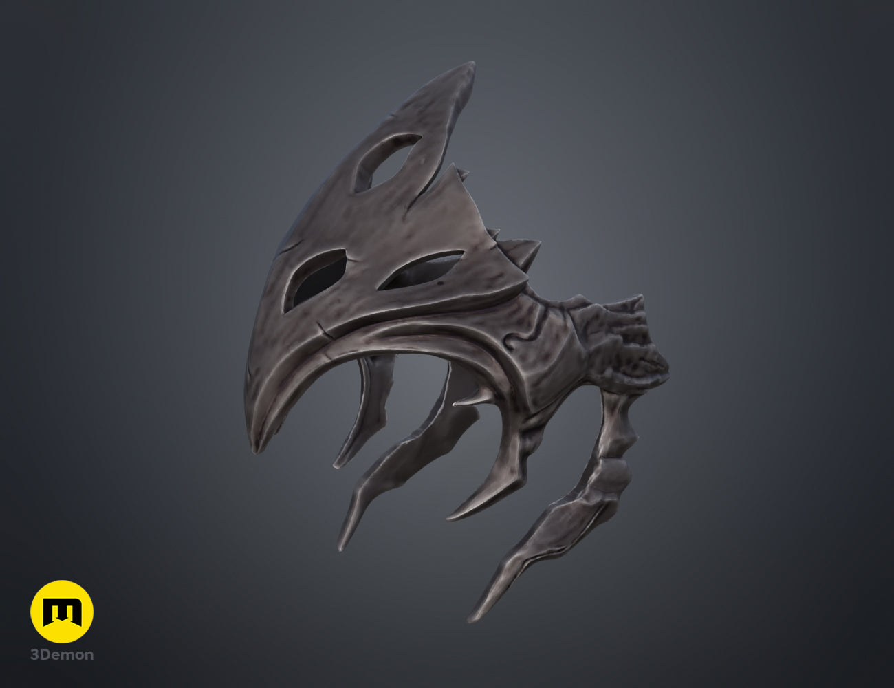 【ねずきん】STLクローン The First Berserker Khazan Crown STL | 3D Print | 3Demon