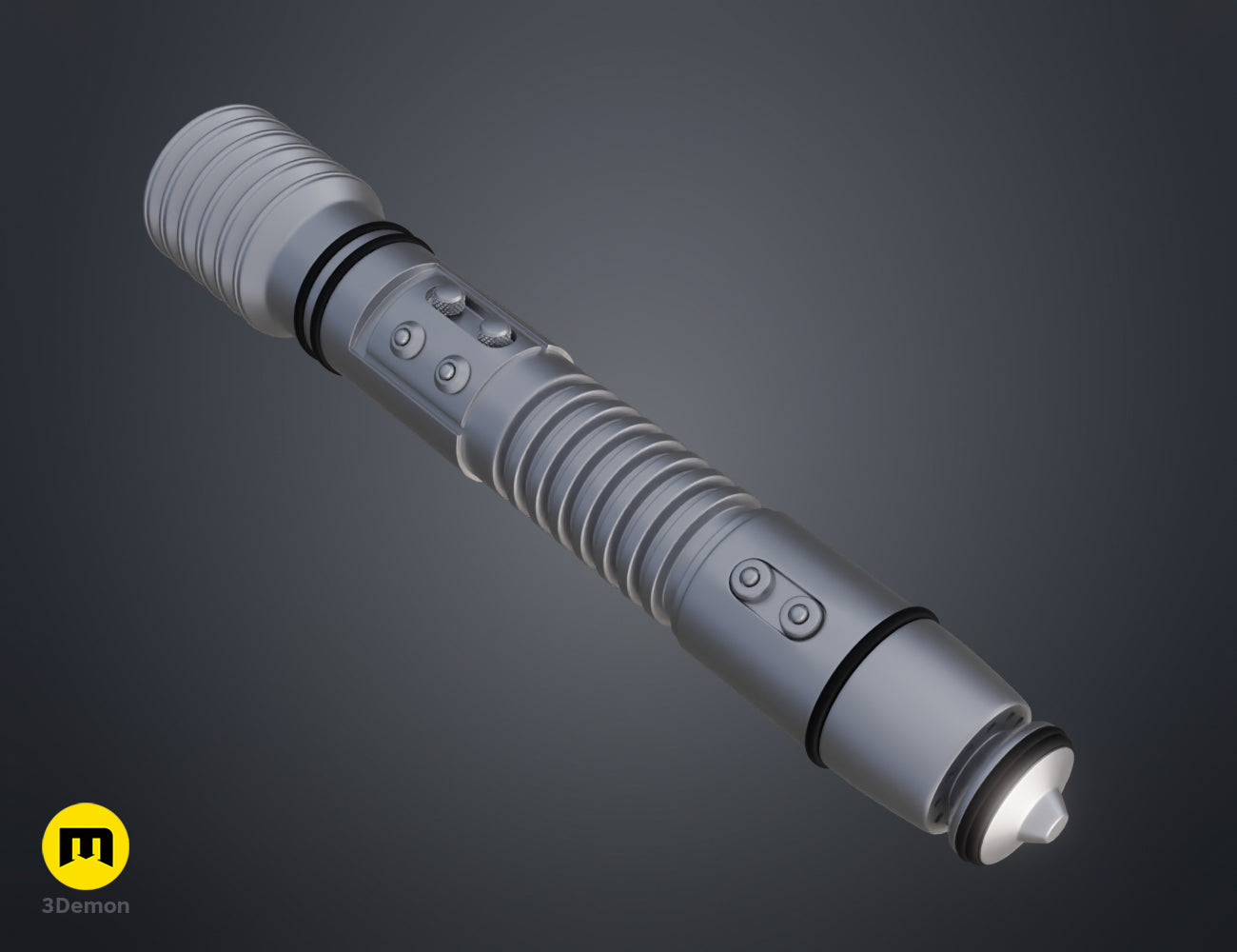 Kit Fisto's lightsaber STL | 3D Printable Prop Weapon | 3Demon