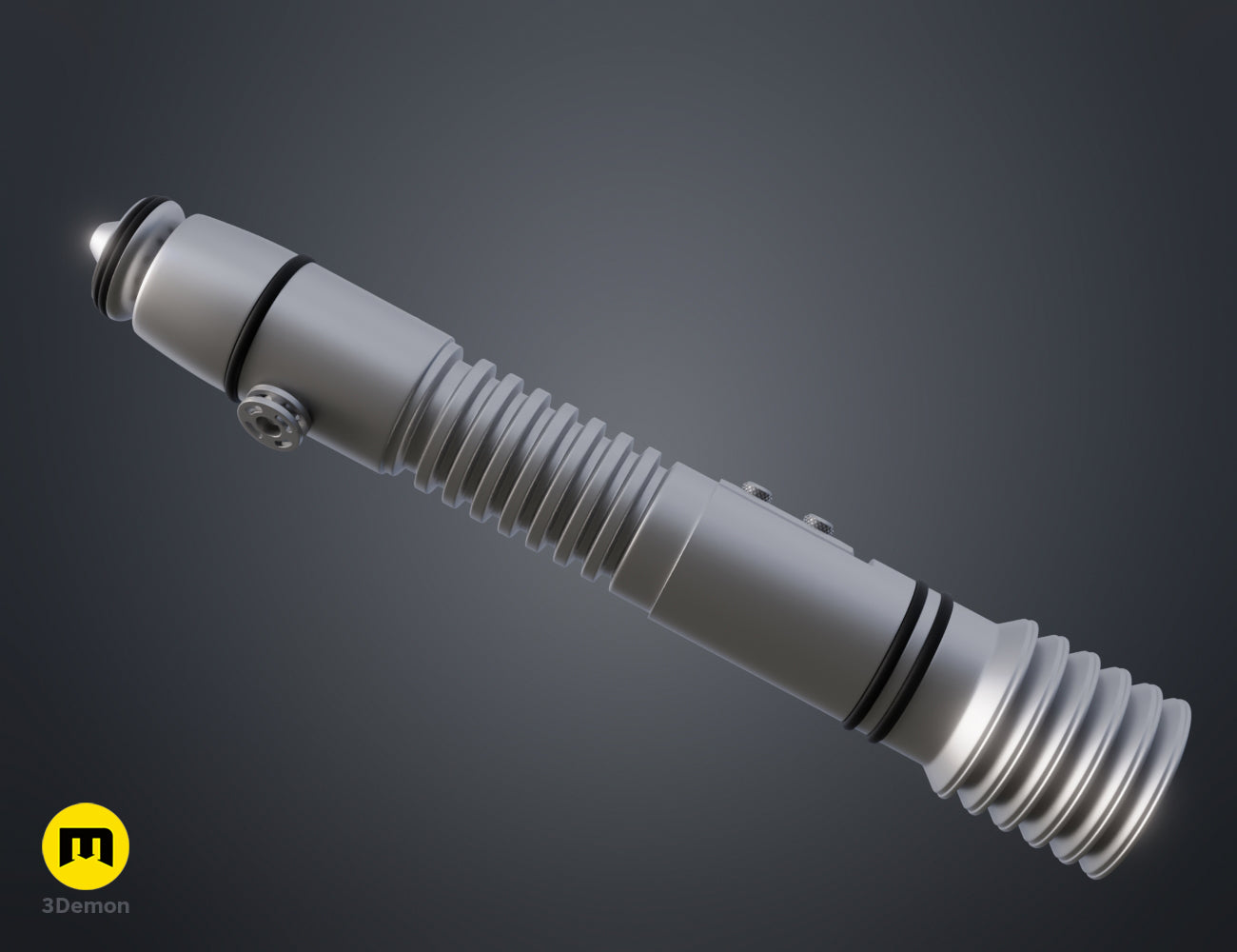 Kit Fisto's lightsaber STL | 3D Printable Prop Weapon | 3Demon