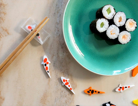 Koi Fish Chopstick Rest