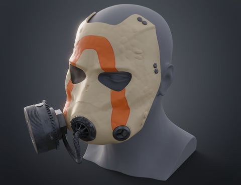 Krieg's Psycho mask - Borderlands