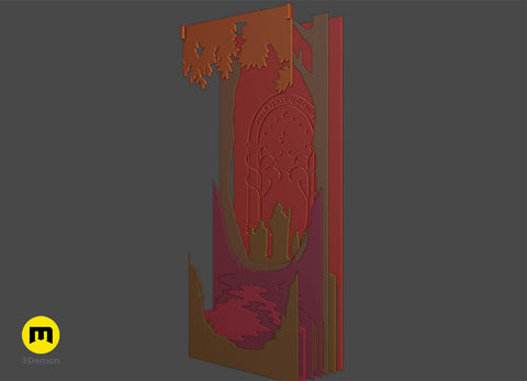 Welcome To Moria LOTR Book Nook