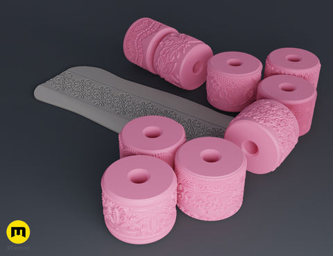 Texture Rollers Lace Patterns middle