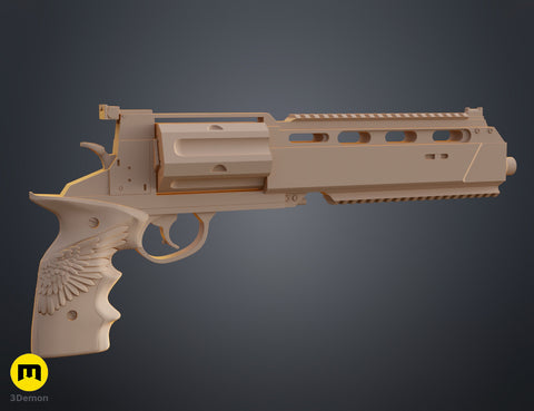 Leon's Magnum Revolver - Resident Evil Requiem