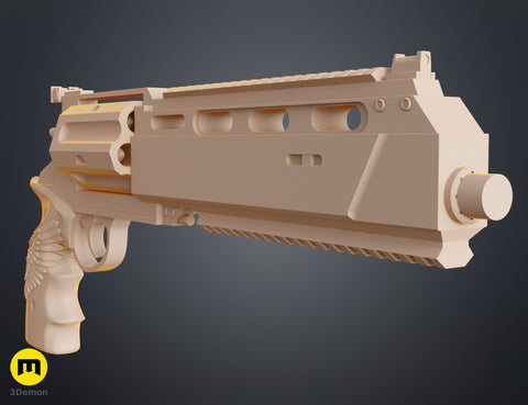 Leon's Magnum Revolver - Resident Evil Requiem