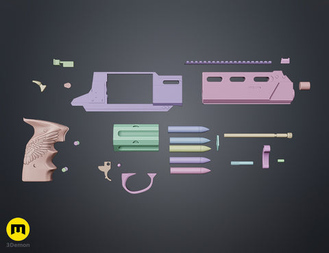 Leon's Magnum Revolver - Resident Evil Requiem