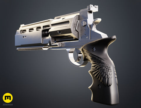 Leon's Magnum Revolver - Resident Evil Requiem