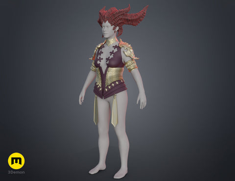 Lilith cosplay set - Diablo IV