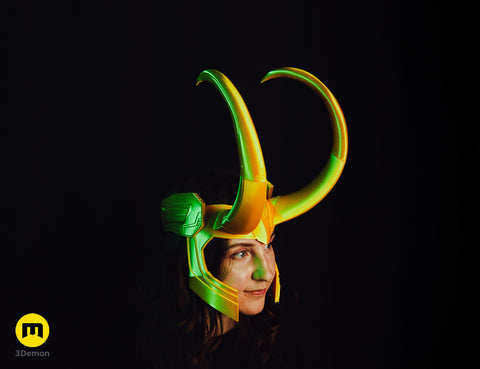 Loki ragnarok helmet