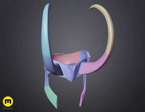 Loki ragnarok helmet