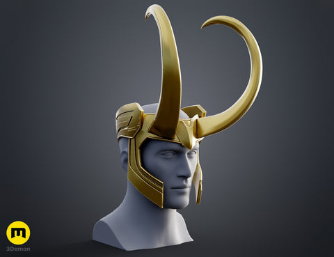 Loki ragnarok helmet