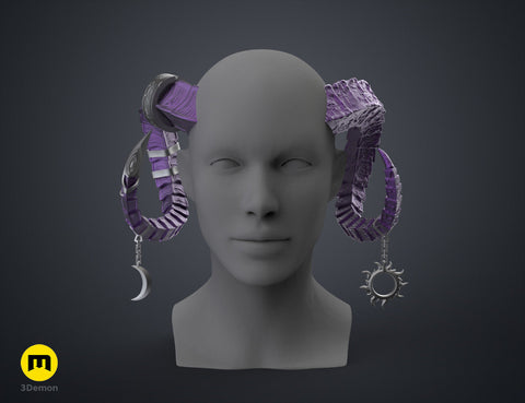 Animal and Character Horns for Cosplay - Bundle