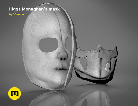 Mask of Higgs Monaghan - Death Stranding