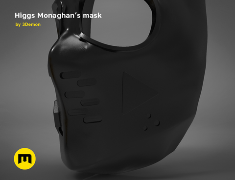 Mask of Higgs Monaghan - Death Stranding
