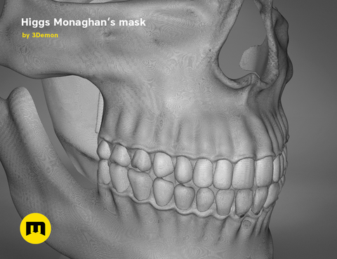 Mask of Higgs Monaghan - Death Stranding
