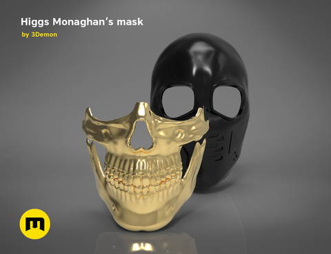Mask of Higgs Monaghan - Death Stranding