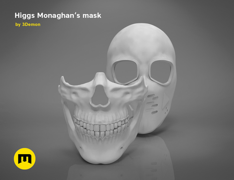 Mask of Higgs Monaghan - Death Stranding