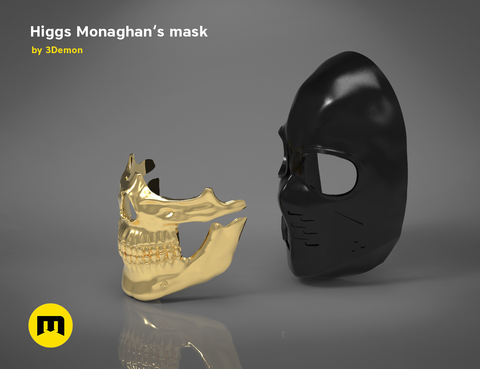 Mask of Higgs Monaghan - Death Stranding