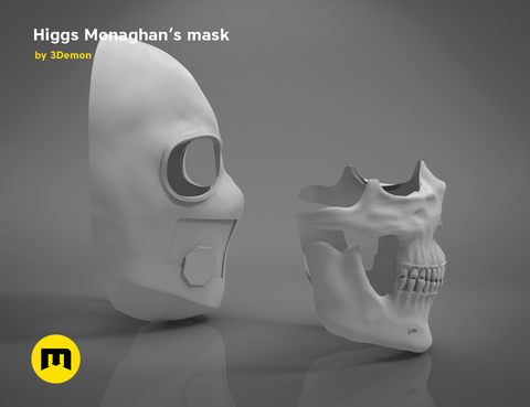 Mask of Higgs Monaghan - Death Stranding
