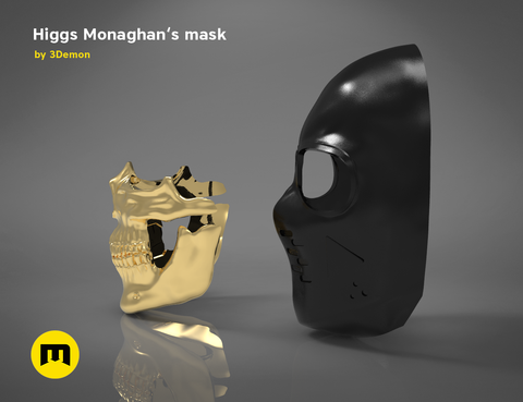 Mask of Higgs Monaghan - Death Stranding