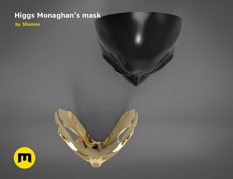 Mask of Higgs Monaghan - Death Stranding