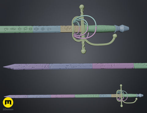Expedition 33 Maelle Sword - Maellum Rapier