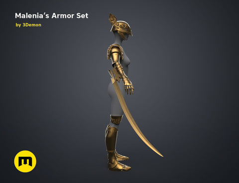 Malenia Armor Set - Elden Ring