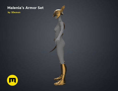 Malenia Armor Set - Elden Ring
