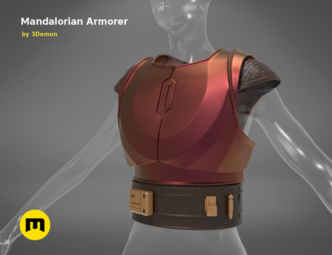 Mandalorian armorer - cosplay bundle
