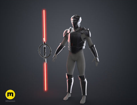 Marrok Inquisitor Cosplay Set - Ahsoka